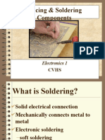 Placing & Soldering Components: Electronics 1