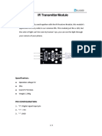 IR Transmitter Module PDF