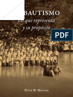 El bautismo lo que representa y su propósito - Peter M Masters.pdf