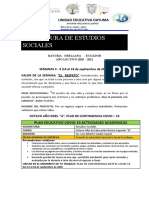 Plan Educativo Semana 4 de 8vo Egb. B.