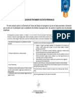 AUTORIZACIÓN DE TRATAMIENTO DE DATOS PERSONALES (1) Firmada
