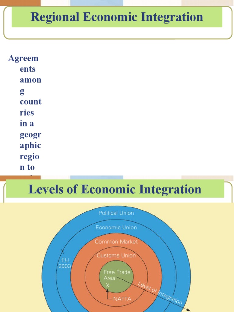 Understanding Regional Economic Integration | PDF | Andean Community ...