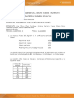 Caso Practico de Analisis de Costos