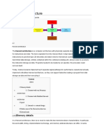 Harvard Architecture: Memory Details