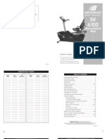 NewBalance Recumbent Bike 5k6100