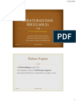 05 Peraturan Dan Regulasi 1 - Cyberlaw