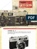 Manual Canonet QL17