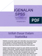 Pengenalan SPSS