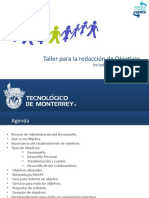 Taller - Establecimiento de Objetivos - PE2014 - Vfinal