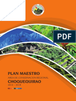 Plan Maestro 2013 - 2017 ACR Choquequirao PDF