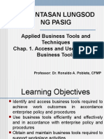 Chap. 1. Access and Use Common Business Tools