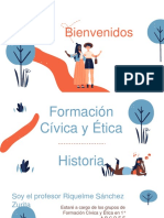 Formación cívica, ética e historia en línea