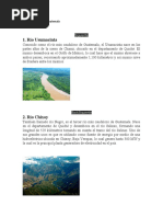 Rios importantes de guatemala