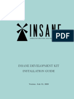 Insane Development Kit Installation Guide: Version: July 31, 2020