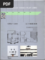 Raumplan Vs Plan Libre: Loos and Corbusier | PDF | Science
