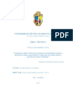 Evaluacion Disenio Alcantarillado Sanitario y Pluvial PDF