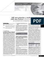 (NIIF para Pymes) - Estructura de Los Costos PDF