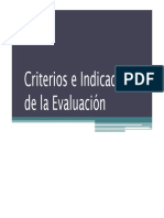 Criterioseindicadoresdelaevaluacin 170416231012 PDF