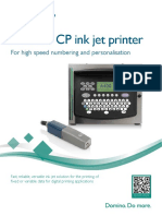 A-Series CP Ink Jet Printer: For High Speed Numbering and Personalisation