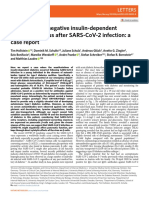 Autoantibody-Negative Insulin-Dependent Diabetes Mellitus After Sars-Cov-2 Infection: A Case Report