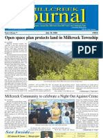 Ournal: Open Space Plan Protects Land in Millcreek Township