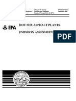 Hot Mix Asphalt Plants Emission Assessment Report