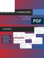 Inotrópicos y Vasopresores