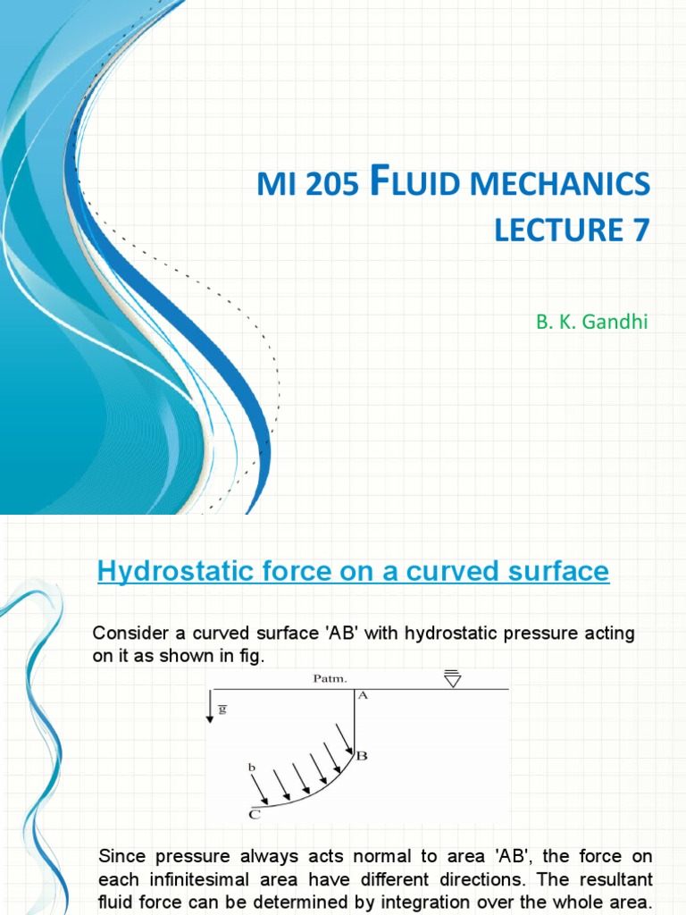 L7-Buoyancy and Metacenter | PDF | Buoyancy | Continuum Mechanics
