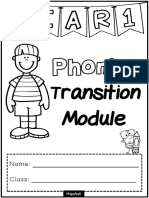 Year 1 Phonics Transition Module