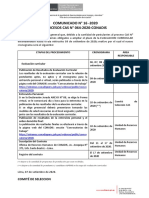 Ampliacion de Plazo en La Publicacion de La Evaluacion Curricular - Cas064 2020 4pi - PDF