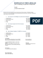 Penawaran Jasa Customs Clearance - MTB