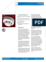 Standard Features: Series 65A Photoelectric Smoke Detector