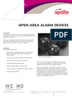 Open-Area Alarm Devices: PP2371/2009/Issue 2