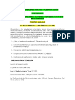 Temática Nuclear Medio Ambiente