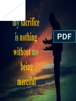 My Sacrifice Is Nothing