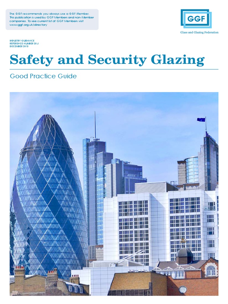 GGF Good Practice Guide Dec 13 PDF | PDF | Glasses | Door