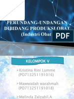 Klmpk 5 UU PRODUKSI OBAT (KLOMPOK 5)