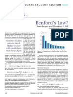 Benford's Law Explained