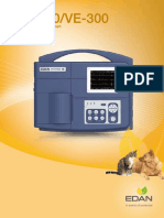 VE-100/VE-300: Veterinary Electrocardiograph