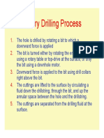 Rotary Drilling Process