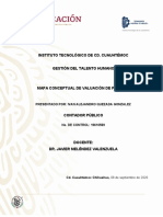 Mapa Conceptual de Valuacion de Puestos PDF