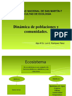 Dinámica de Poblaciones y Comunidades