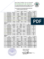 Jadwal Bu Endang kls1