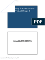 Assembly Automation and Product Design-II: Nonvibratory Feeders