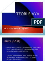 TEORI BIAYA (1) Finance