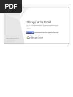 GCP Fund Module 4 Storage in The Cloud