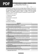Evaluación del Cuestionario ASPA en Parejas | PDF | Las emociones ...