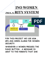 Arduino Women Security System