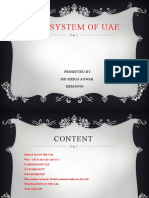 Tax System of Uae