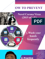 How To Prevent: Novel Corona Virus (2019 Ncov)